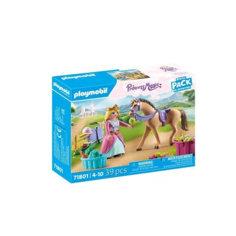 Playmobil Set Printesa si Calut | Jucarie Creativa - imagine 2