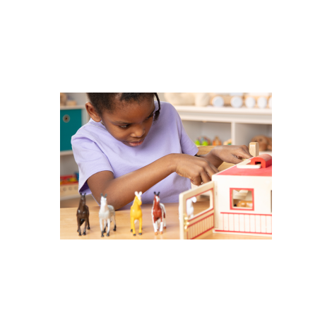 Grajd Portabil 8 Cai Melissa & Doug - imagine 11