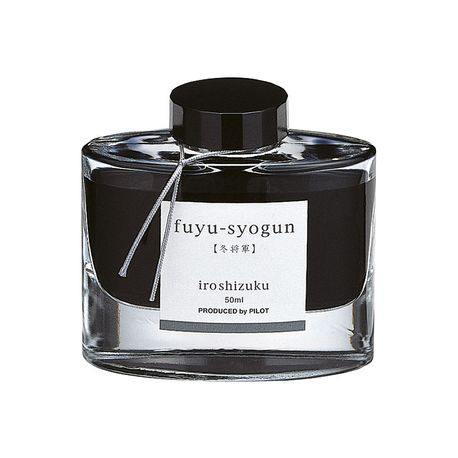 Cerneală Pilot Iroshizuku Fuyu-Syogun, 50 ml, Gri