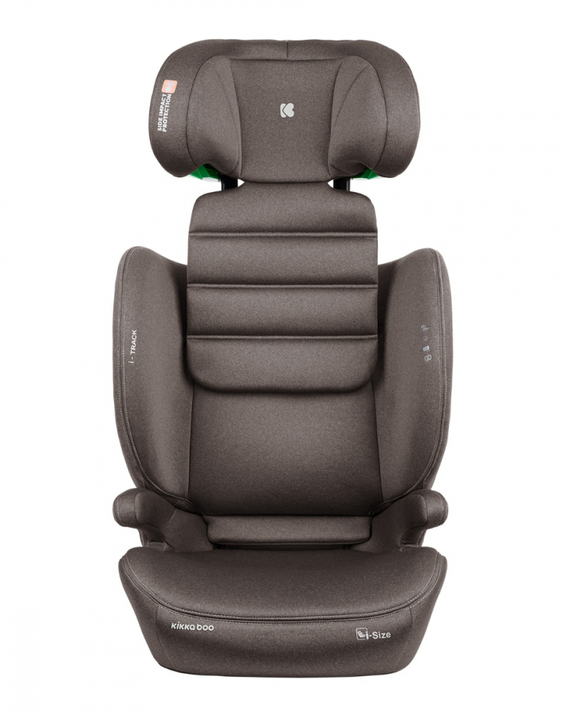 Scaun Auto KikkaBoo i-Track ISOFIX Brown - imagine 3