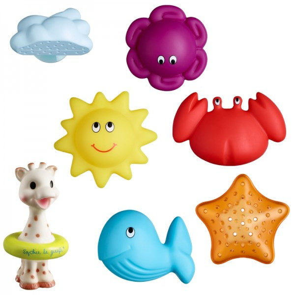 Set Baie Lumea Marină Sophie la Girafe Vulli - imagine 12