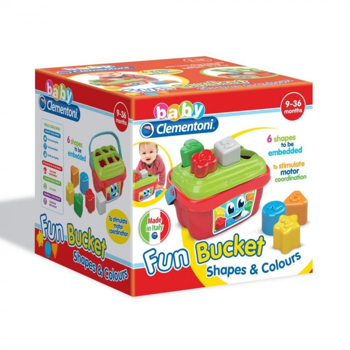 Cutie de Sortat Forme Clementoni - Educativ si Distractiv