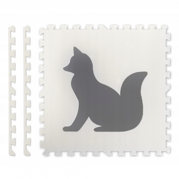 Saltea joaca Ricokids 180x120 cm cu animalute - imagine 2