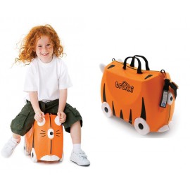 Trunki Tiger Orange | Valiză Copii pe Roți - imagine 4