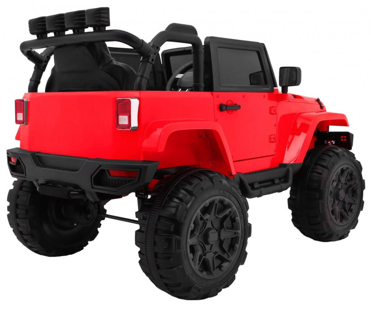 Masinuta Electrica SUV ALL TERRAIN Rosu - Autokids - imagine 4