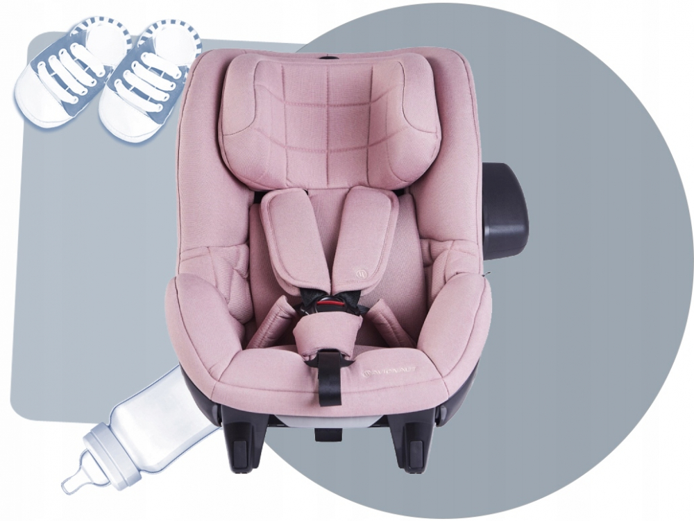 Scaun Auto Avionaut AeroFIX 2.0 Pink, Siguranță i-Size - imagine 4