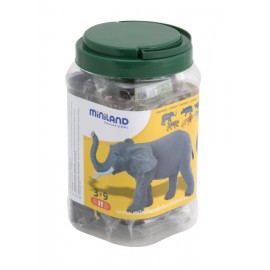 Set 7 Figurine Animale Salbatice Miniland - imagine 2