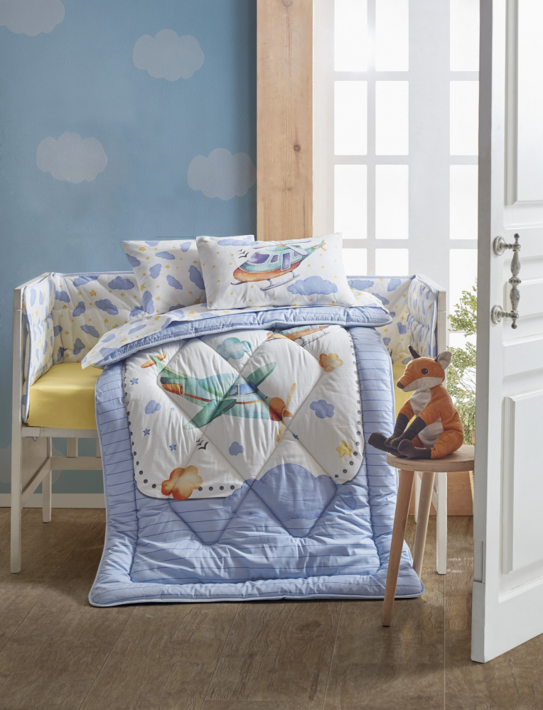 Lenjerie Patut 6 Piese Cotton Box Ranforce