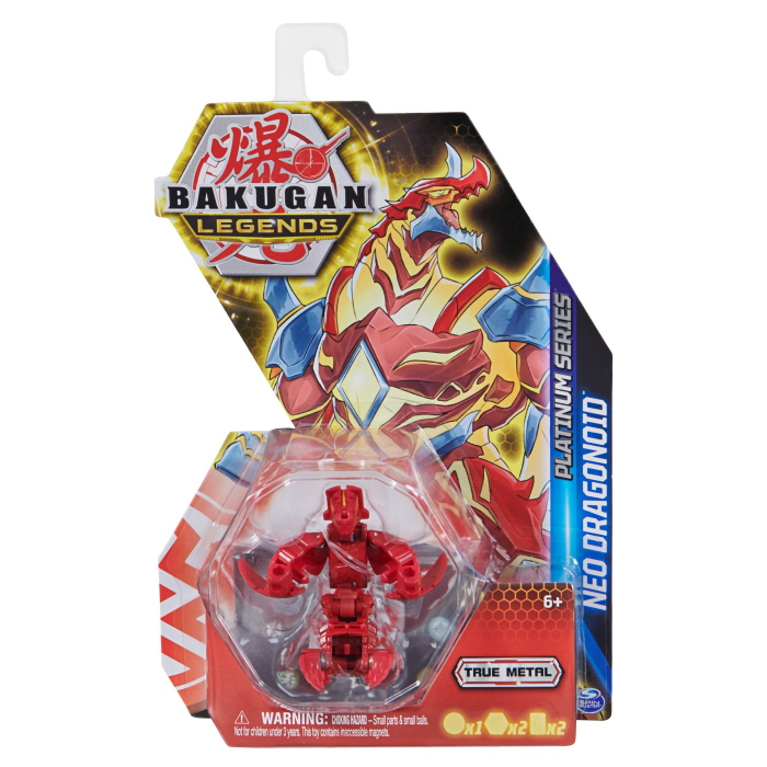 Bakugan S5 Platinum Neo Dragonoid | Metalic