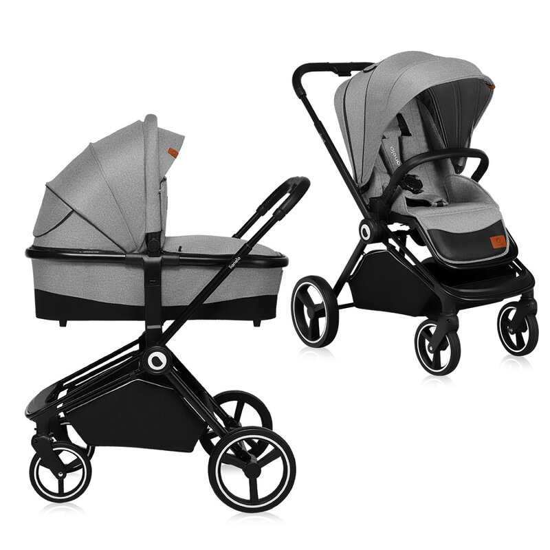 Carucior 2 in 1 Lionelo Mika | Aluminiu, Până la 4 ani