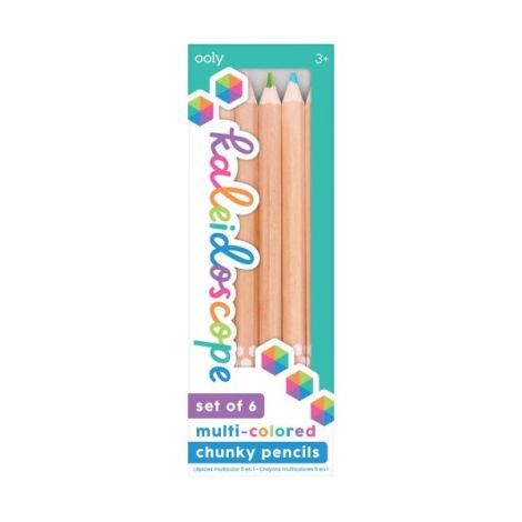 Creioane Multicolore Ooly Caleidoscop Set 6 Buc - imagine 6
