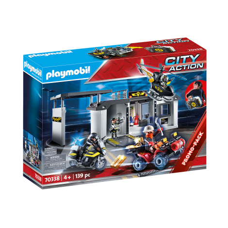 Playmobil Set Mobil SWAT - Aventura Portabila