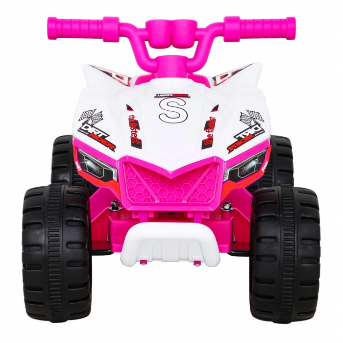 ATV Electric Roz pentru Copii Ramiz cu Audio - imagine 2