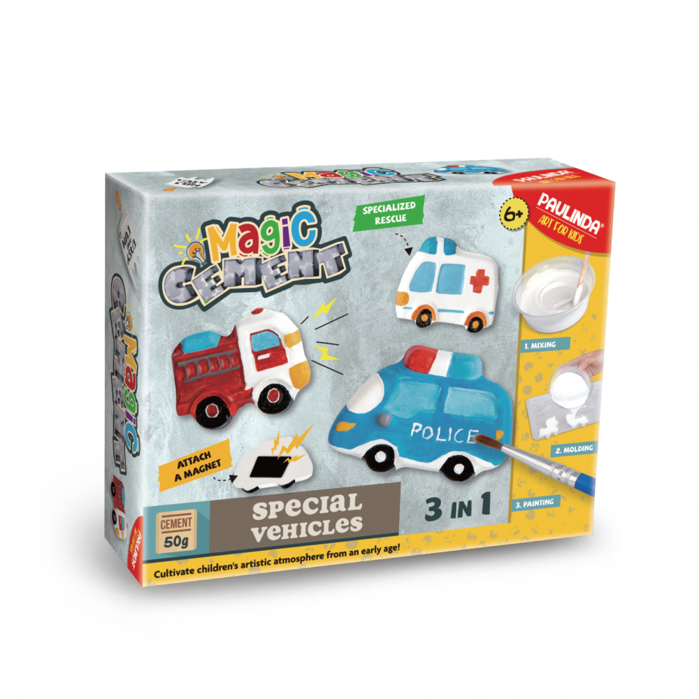 Set DIY Ciment Magic Strigo - Kit Creativ
