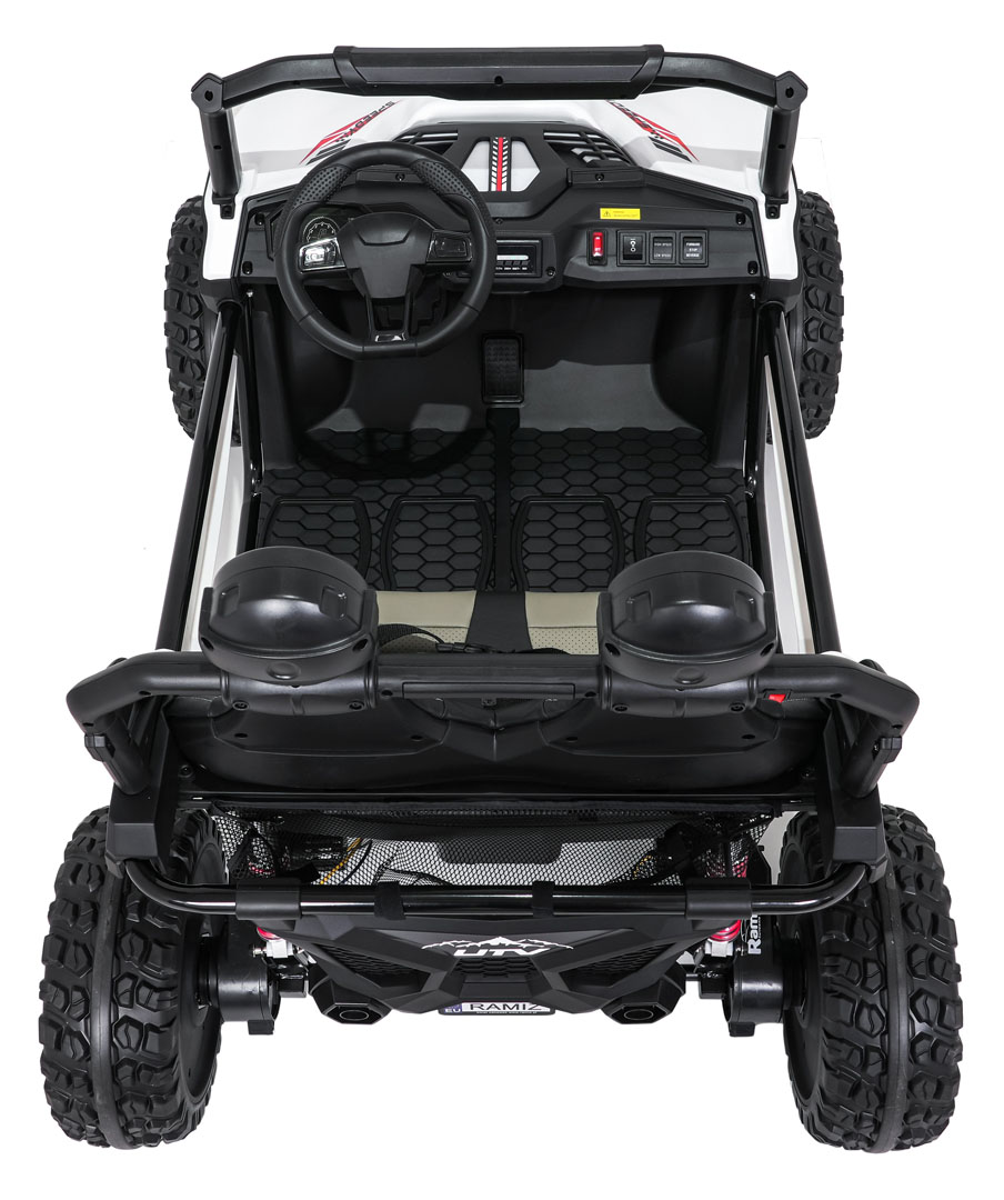 UTV Electric Buggy Speedy 4x4 24V Alb | Autokids - imagine 9
