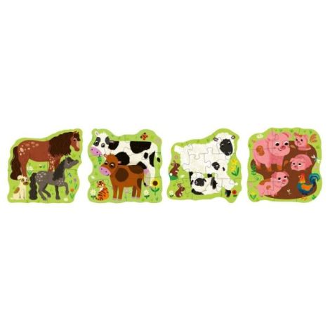Puzzle Up Ferma Ravensburger 4-10 piese - imagine 4