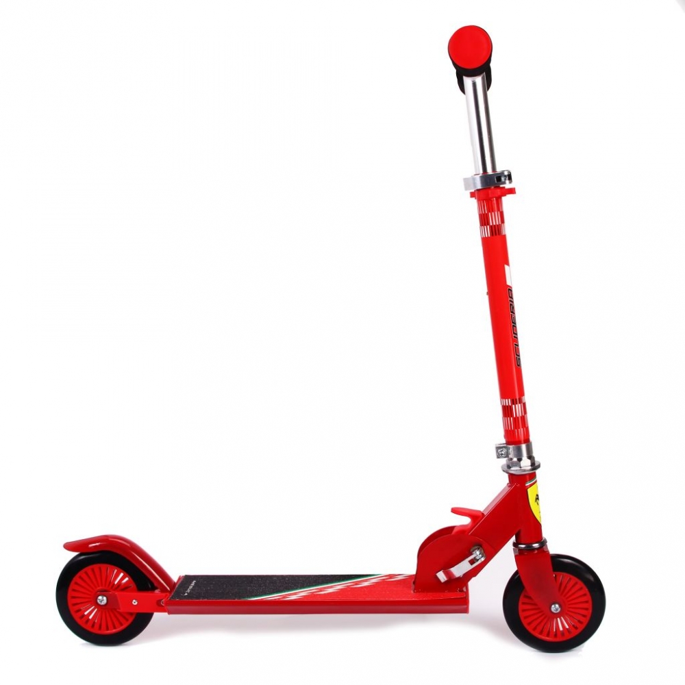 Trotineta Pliabilă Ferrari Roșie | Ghidon Reglabil - imagine 3