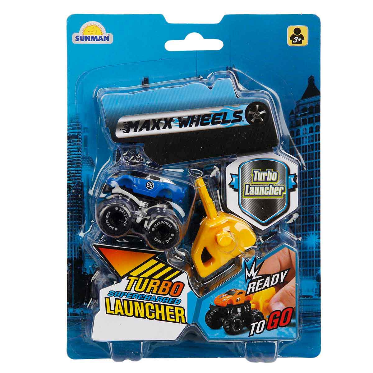 Masinuta Turbo Maxx Wheels cu Lansator
