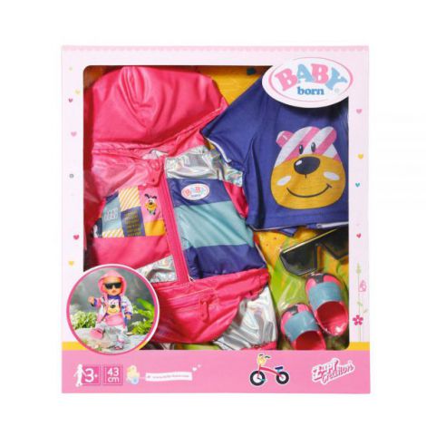 Set hainute biciclist Baby Born Zapf 43 cm
