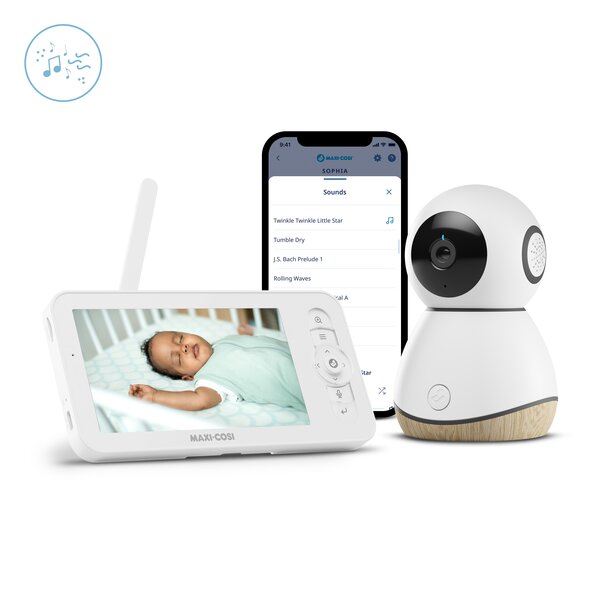 Monitor Bebe Maxi-Cosi See Pro White - Veghează Non-Stop - imagine 9