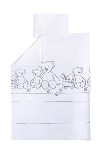 Lenjerie Patut Bubaba Teddy Bear, 100% Bumbac