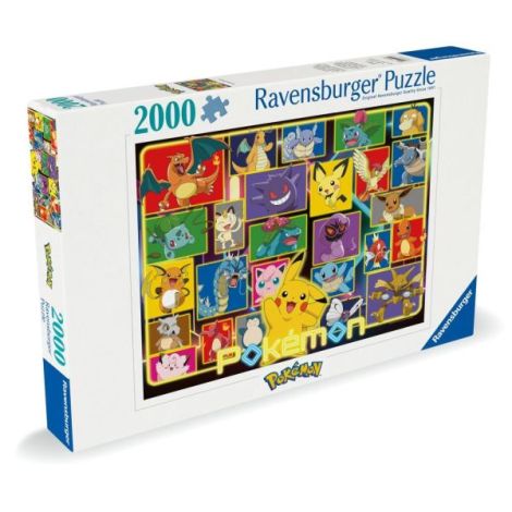 Puzzle Pokemon 2000 piese Ravensburger - Calitate Premium - imagine 3