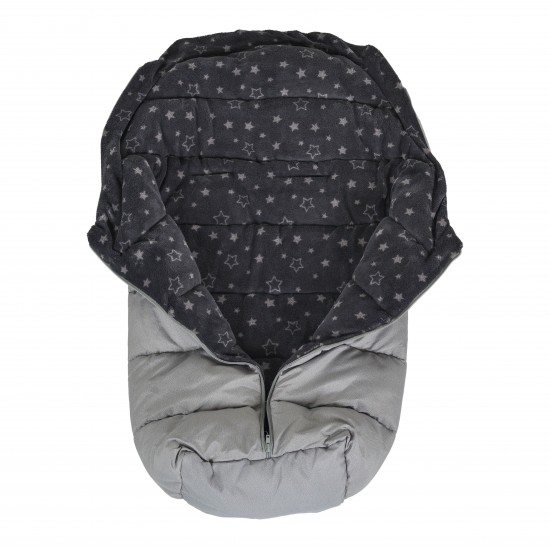 Sac iarna Cangaroo Cuddle Grey, Universal si Cald