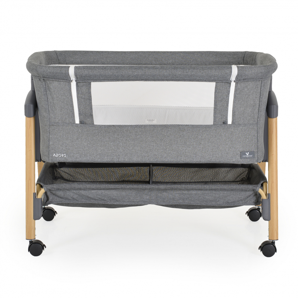 Cangaroo Adoro Co-Sleeper Gri - 7 Nivele Reglare - imagine 4