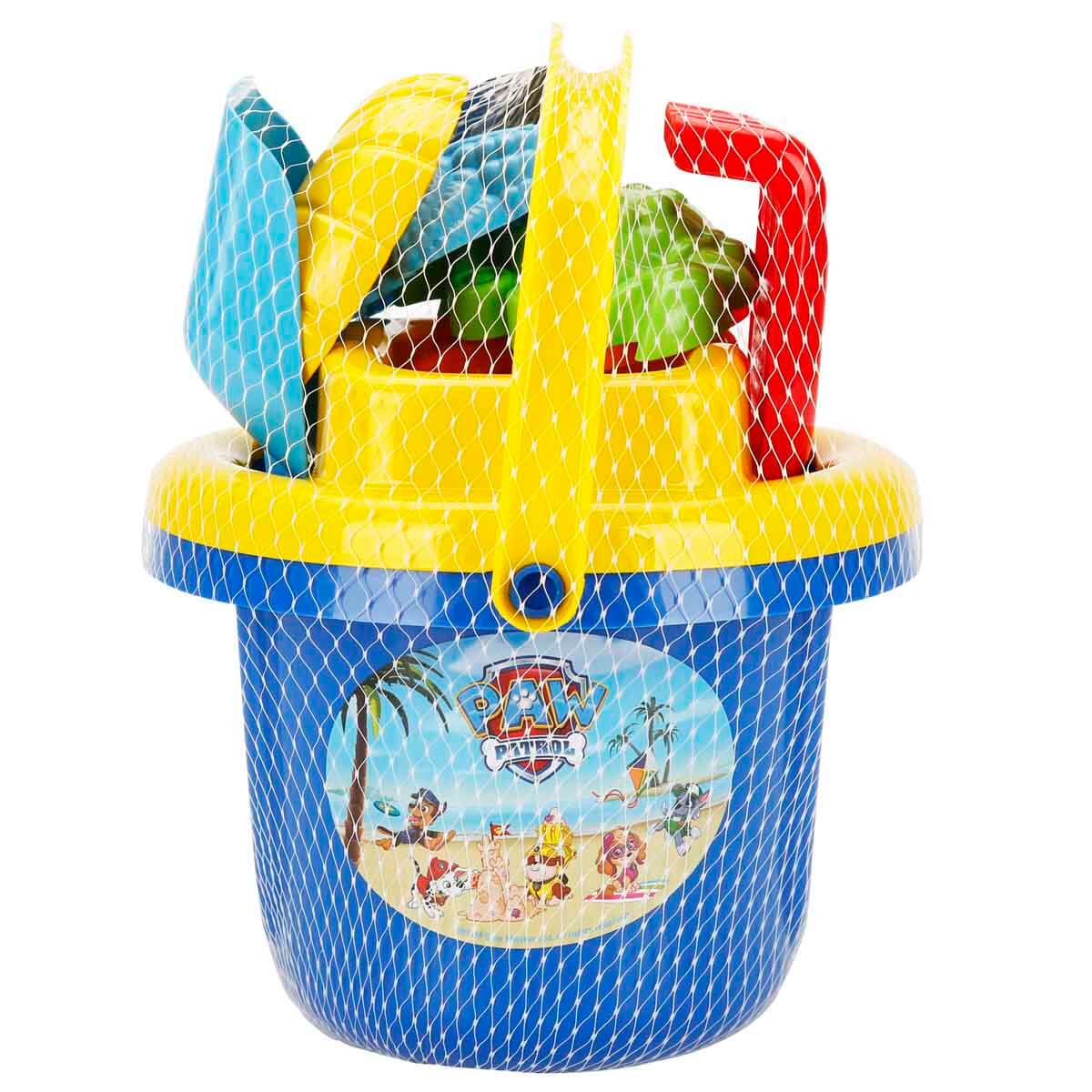 Set Galetusa Paw Patrol cu Ustensile Plaja