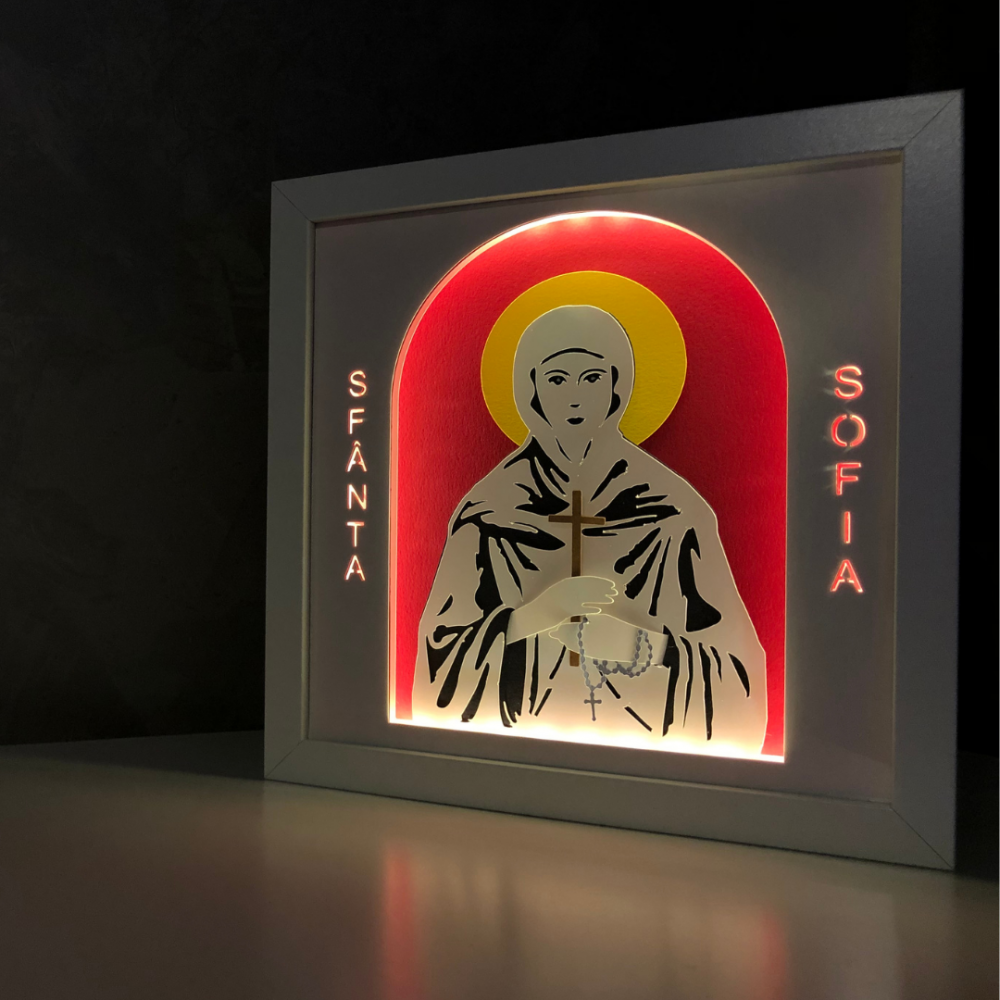 Tablou Luminos Sfanta Sofia | Noorhandmadeatelier