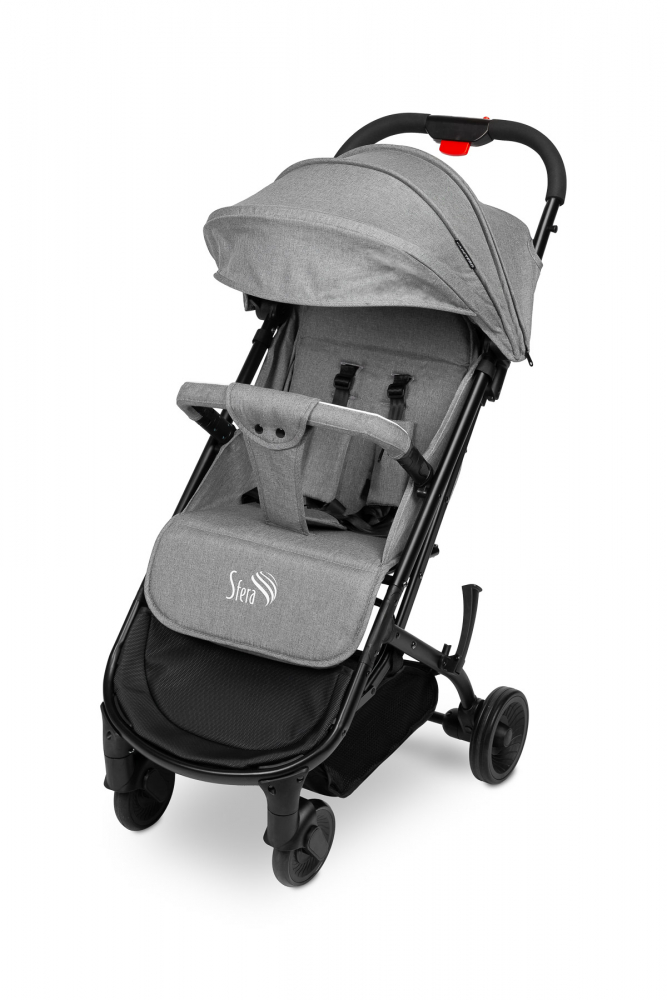 Caretero Sfera Graphite - Carucior Compact Calatorii - imagine 7