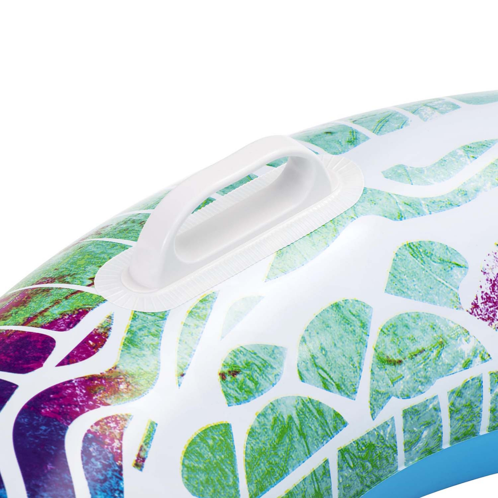 Colac Gonflabil Bestway cu Mâner, 91 cm, Albastru - imagine 2