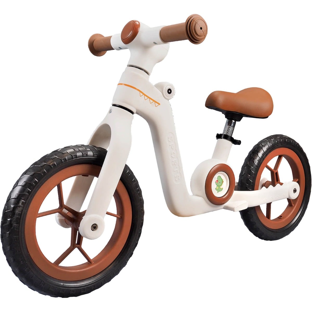 Bicicleta fara pedale Action One Little Dino 12 inch