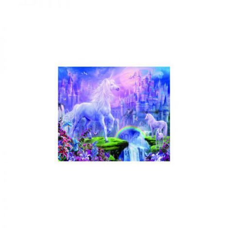 Puzzle Unicorn cu Sclipici, 100 piese, Ravensburger - imagine 2