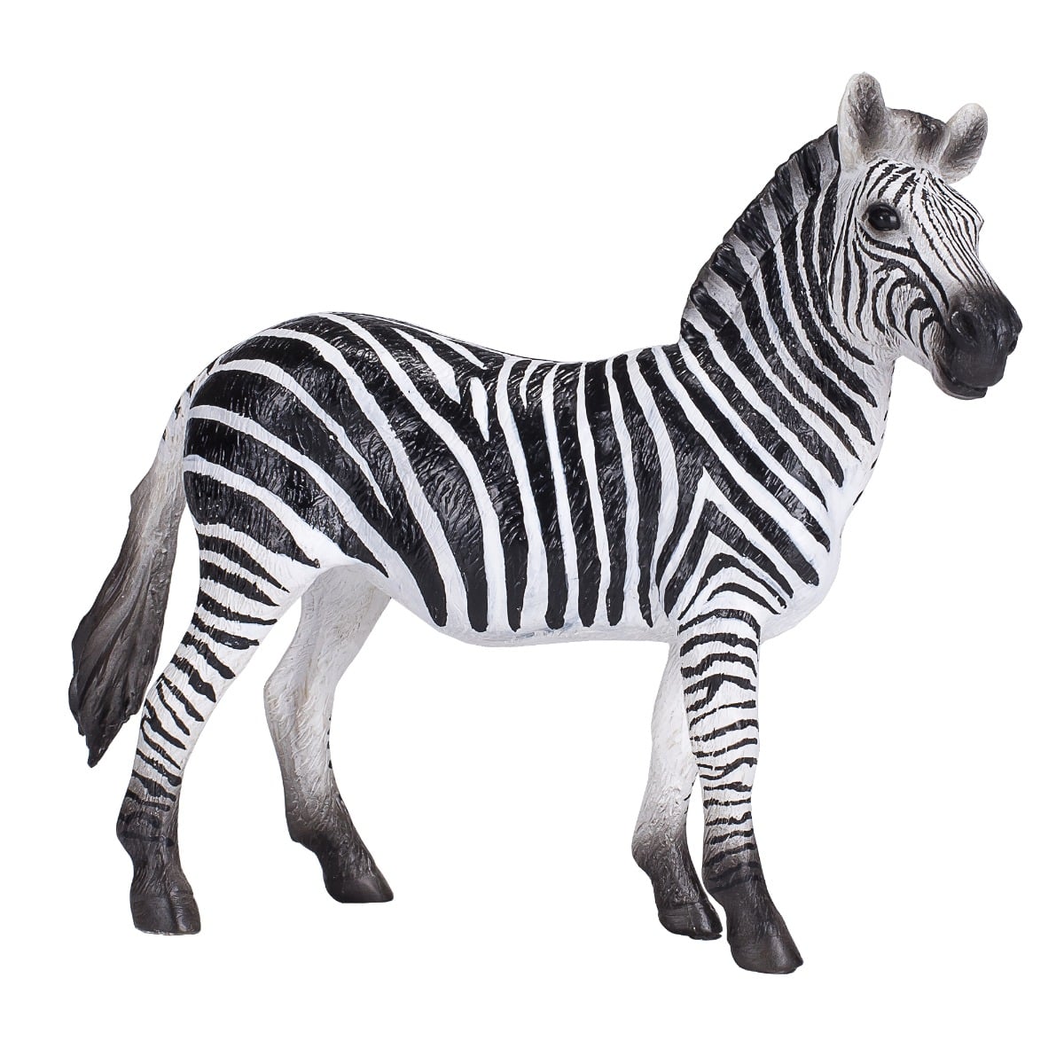 Figurina Mojo Zebra, Pictată Manual