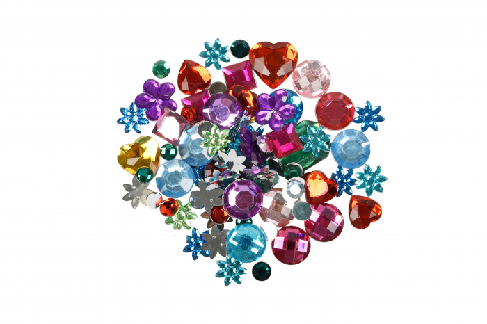 Set 250 Imitatii Pietre Pretioase Colorart | Crafts