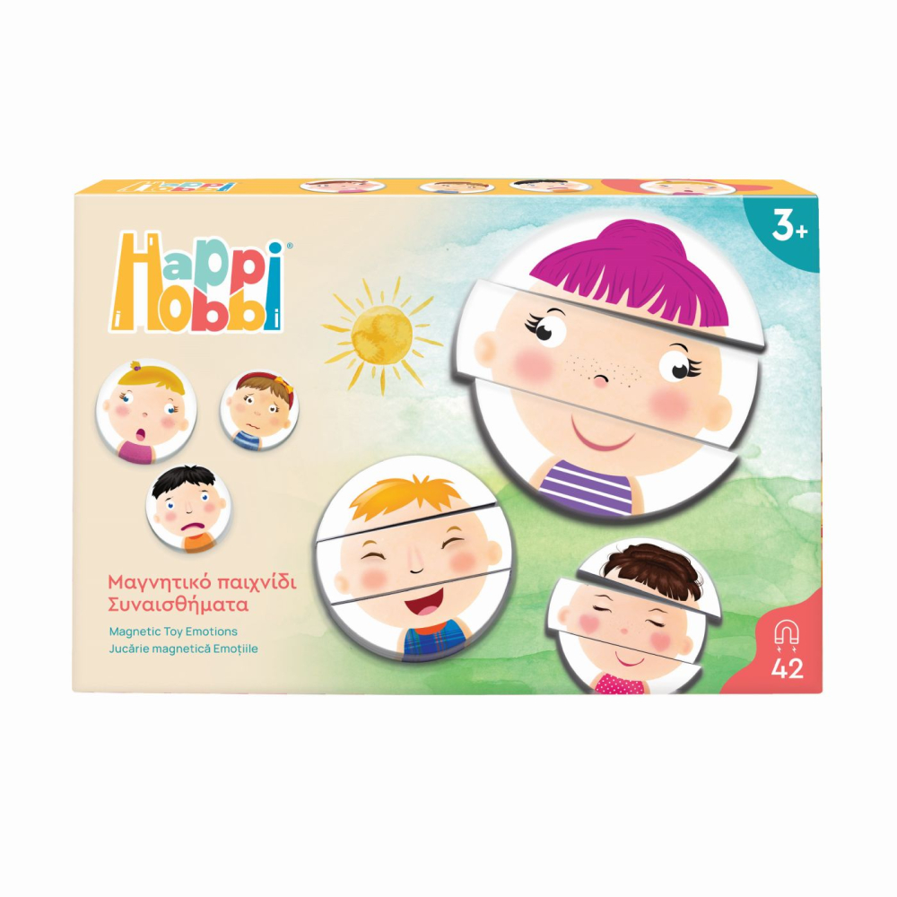 HAPPI HOBBI Joc Emoțional As - Învață Emoții