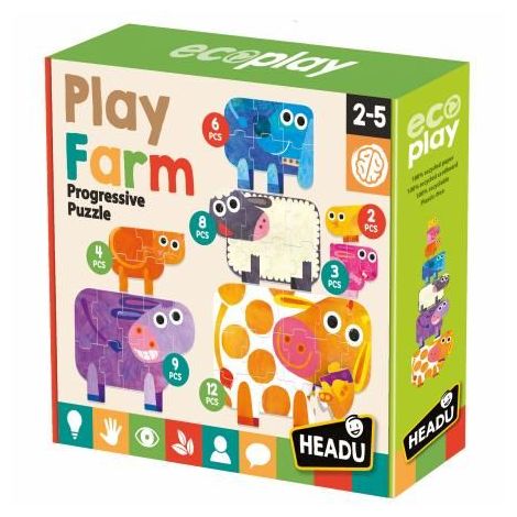 Headu Puzzle Progresiv Ferma | Joc Ecologic