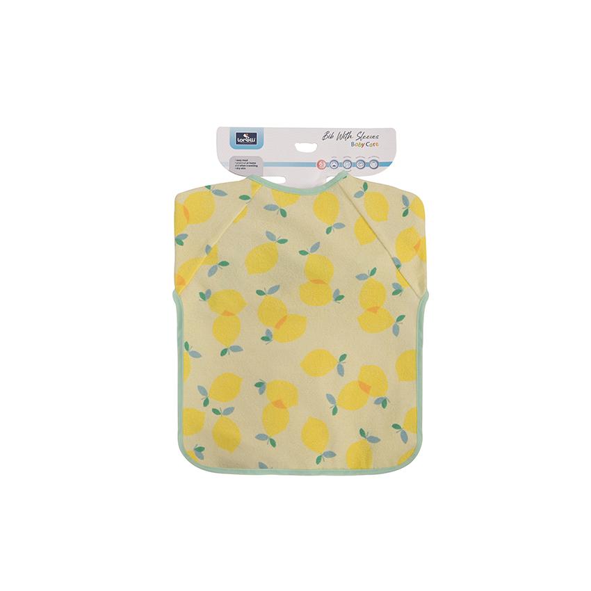 Baveta Lorelli cu Maneci, Bumbac și PEVA, Unisex
