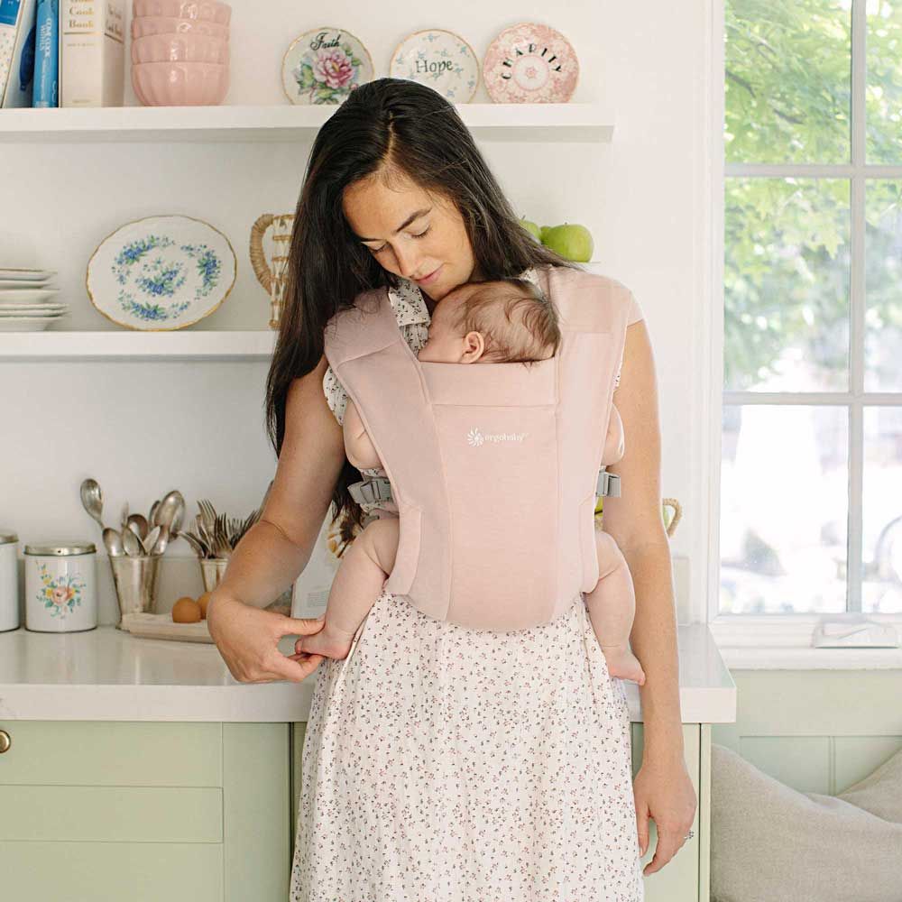 Marsupiu Ergobaby Embrace Blush Pink | Confort Premium