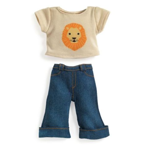 Outfit Ivory Djeco - Haine Păpuși 30-34cm