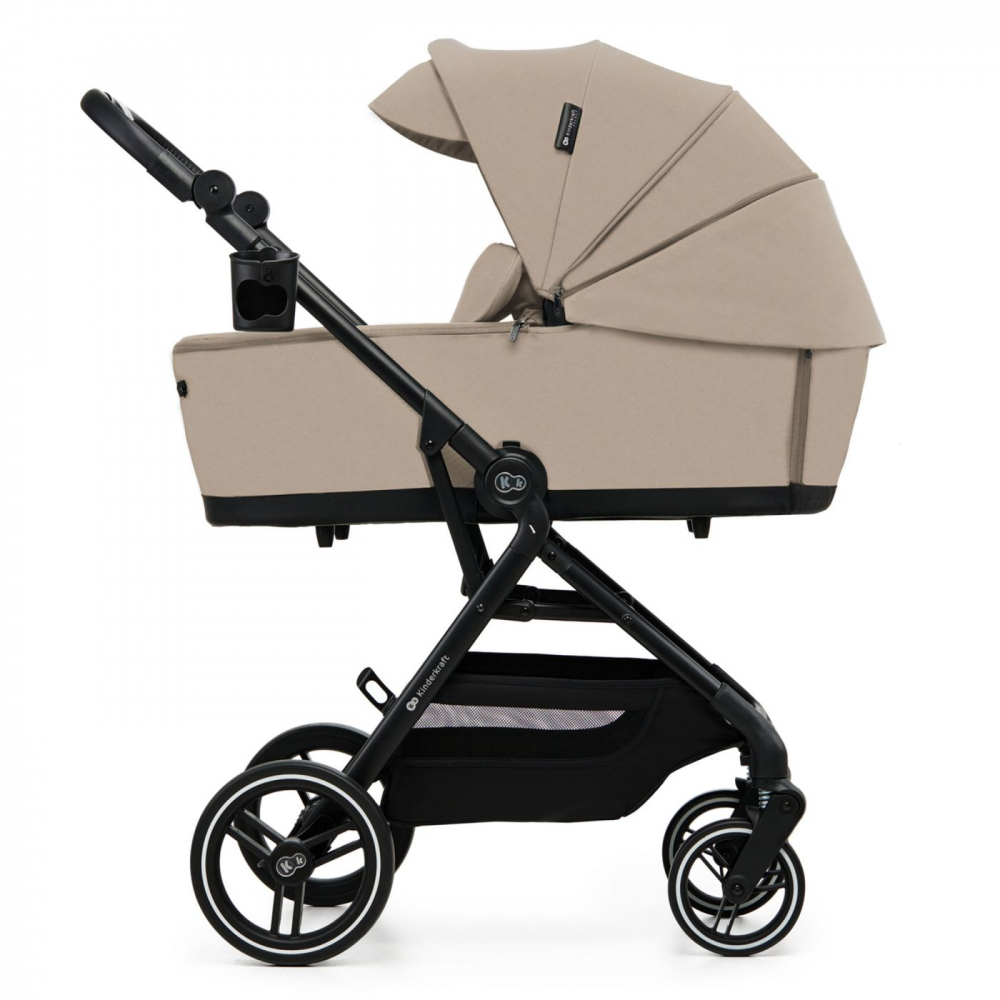 Kinderkraft Yoxi 2in1 Sand Beige Carucior Premium - imagine 4