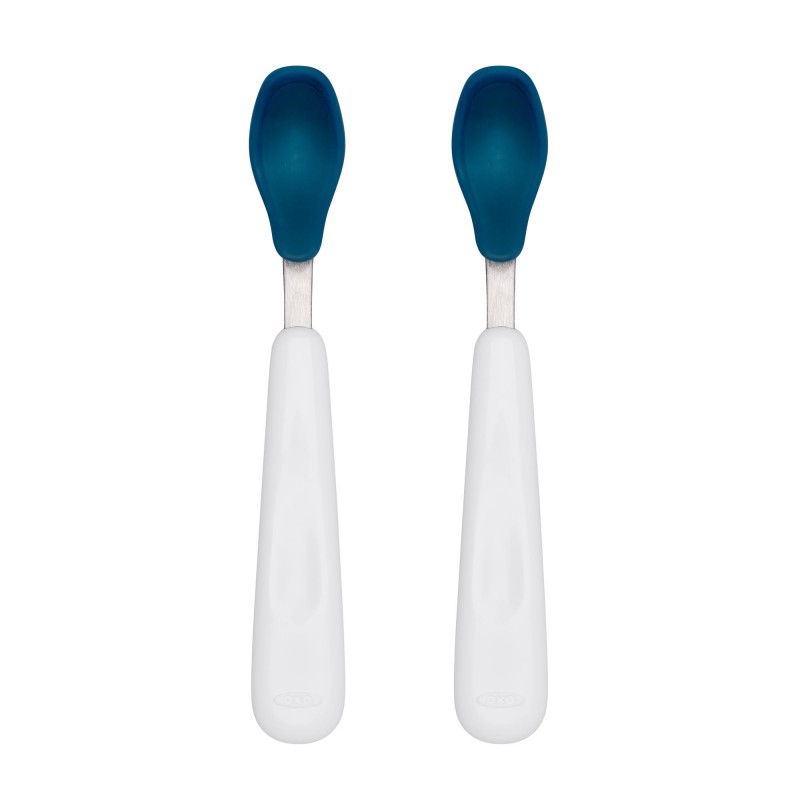 Set lingurițe OXO Tot Navy, cu cupă moale - imagine 4