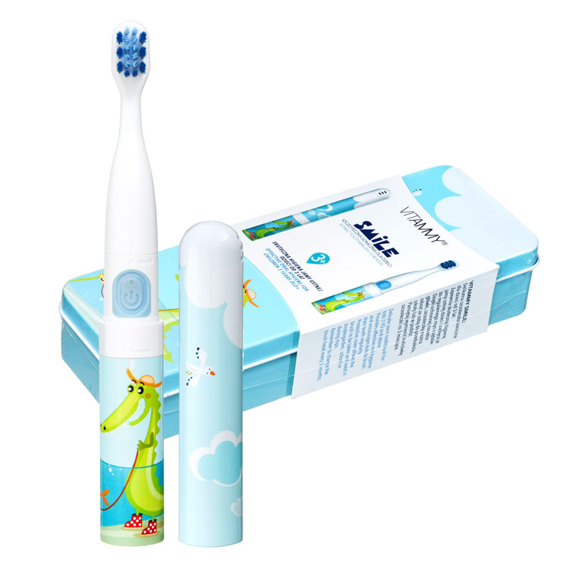 Periuta Electrica Copii Vitammy Smile Crocodil - imagine 7