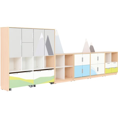 Set Muntii Moje Bambino - inchidere silentioasa - imagine 4