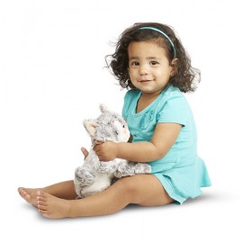 Pisica Plus Roxie Grey Melissa & Doug - imagine 2