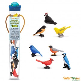 Tub 7 Figurine Păsări Safari Ltd - Vopsite Manual