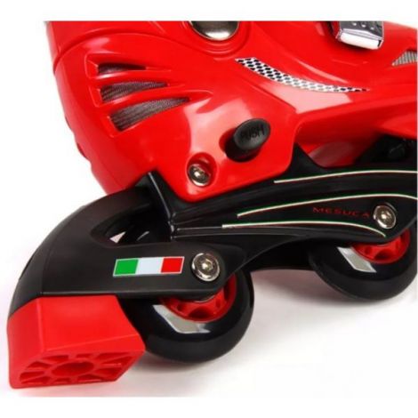 Role Ferrari Copii cu Set Protecție Mesuca - imagine 9