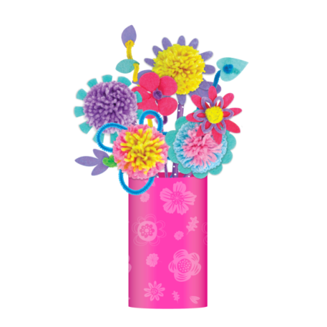 Avenir Set Pom Pom - Buchet Flori DIY - imagine 8
