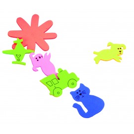 Set 400 forme spuma autoadezive Beleduc - imagine 2